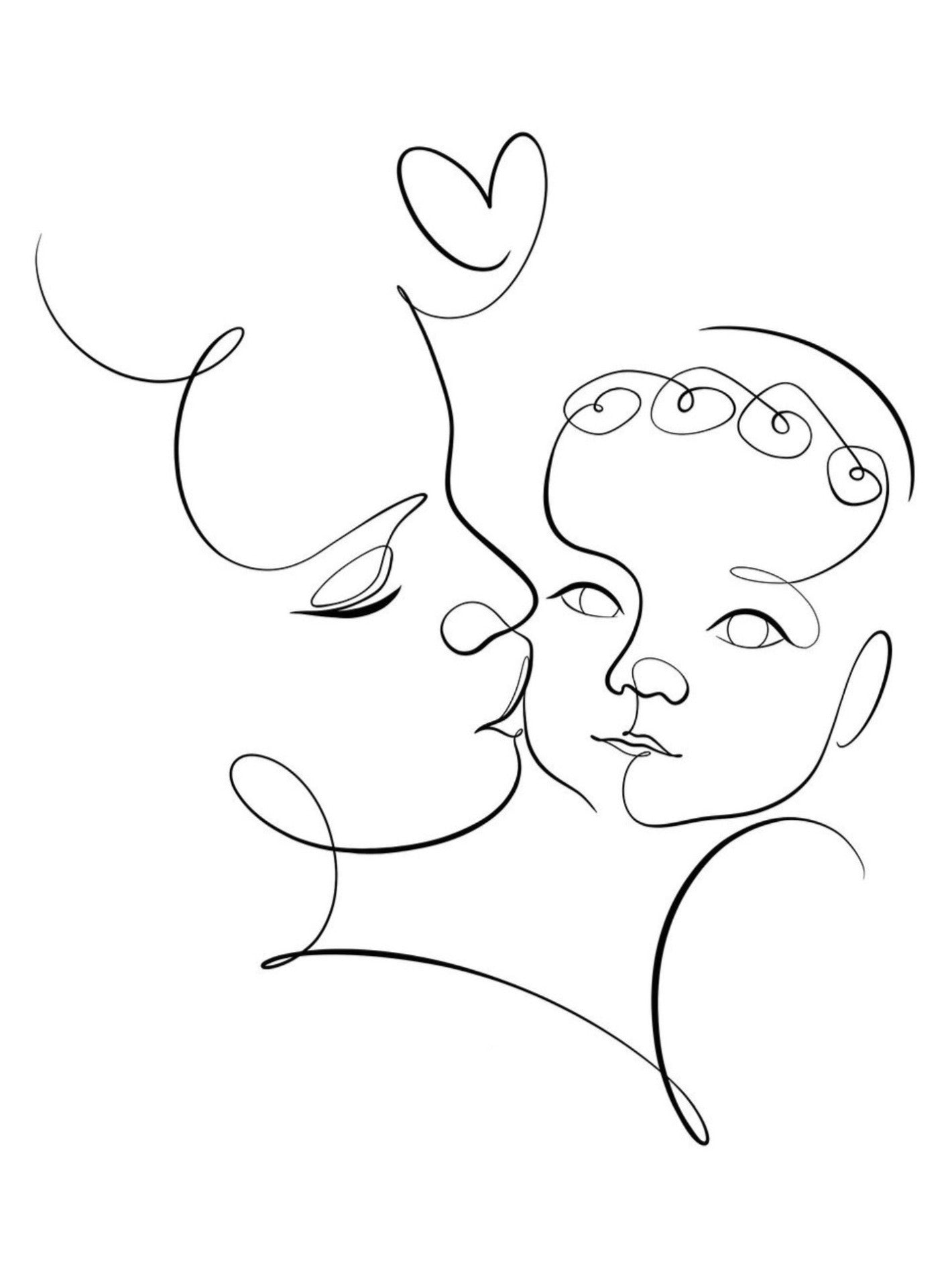 Continuous Line Art